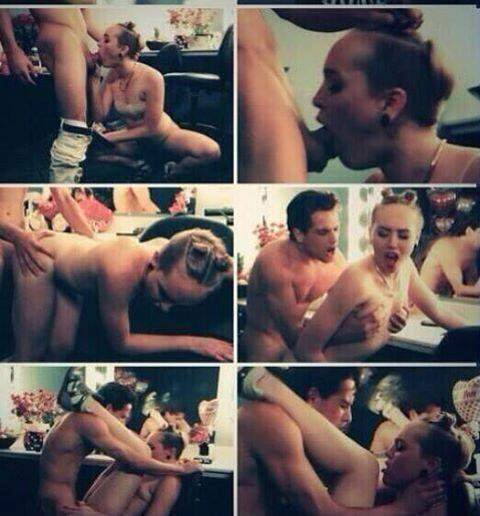 Leaked Miley porn video stills