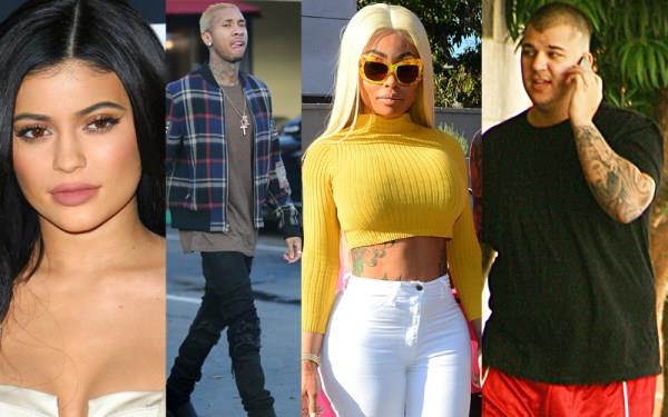 Kylie Jenner and Blac Chyna feud