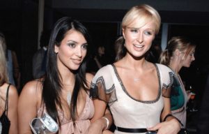 Kim Kardashian and Paris Hilton