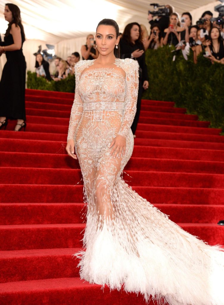 Kim Kardashian On The Red Carpet