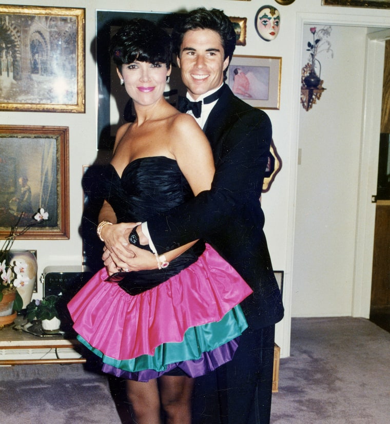 Kris Jenner with Todd Waterman Affair