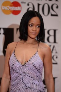Rihanna deep cleavage